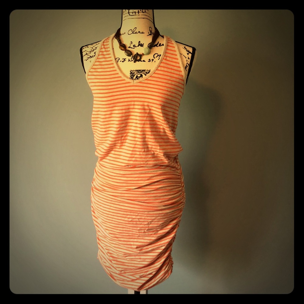 Athleta Ruched Day Racerback Tank Dress